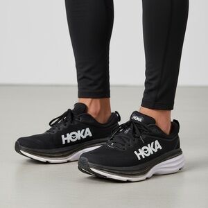 HOKA ONE Men's Bondi 8 size 9 Wide Running Shoes